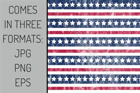 Patriotic Stars And Stripes Background Graphic By Seamless Source