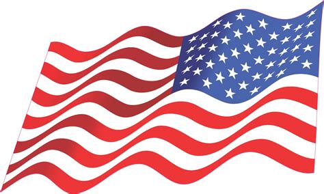 5in X 3in Mirrored Waving American Flag Sticker Decal Stickers Window