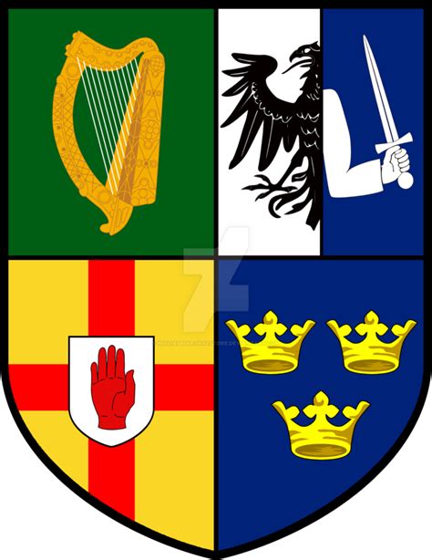 Ireland Regions Coat Of Arms By Williammarshalstore Coat Of Arms