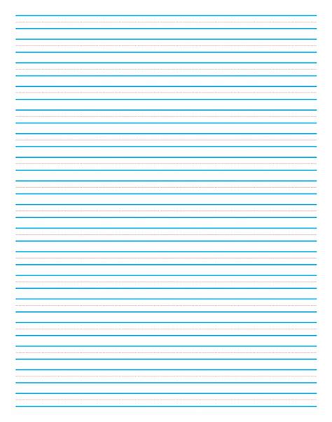 Blank Primary Writing Paper