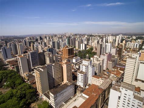 Aerial View Of Ribeirao Preto City In Sao Paulo Brazil Stock Image