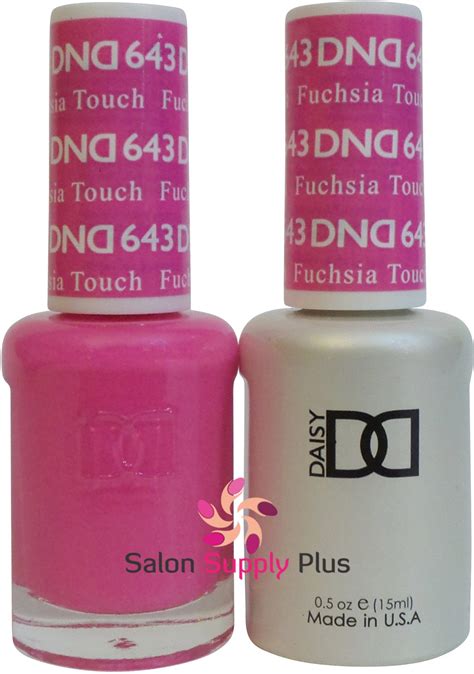 Dnd Duo Gel Fuchsia Touch Nail Polish Gel Pinky Promise