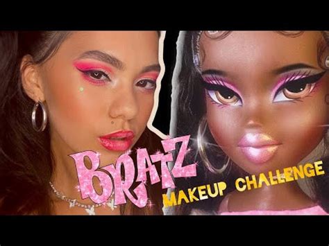 bratz makeup challenge bratz doll makeup tutorial youtube