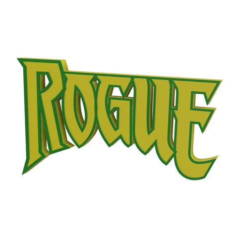 Stl File 3d Multicolor Logosign Rogue X Men 97 🖼️・3d Printable