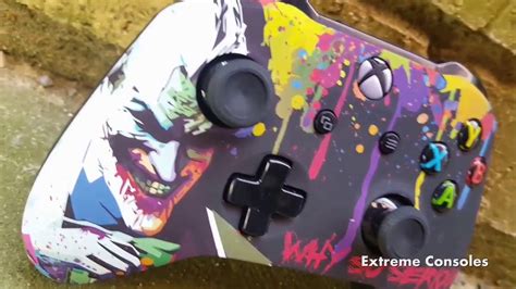 Why So Serious Joker Themed Xbox One X Custom Controller By Extreme