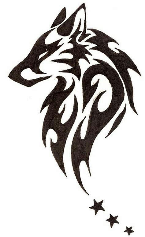 Pin By Miranda Jones On Tattoos Tribal Wolf Tattoo Tribal Drawings