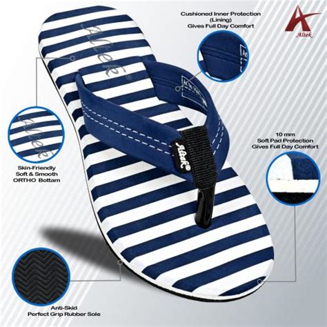 Buy Altek Navy Slippers For Men Online At Best Prices In India Jiomart