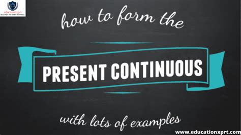 We make questions by putting am, is or are in front of the subject: Present Continuous Tense Formula Definition And Example ...