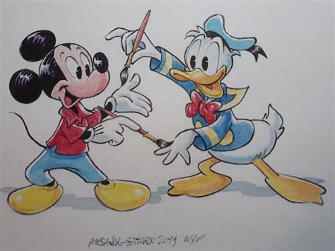 Donald Duck Mickey E Donald Inks Friends Topolino E Catawiki