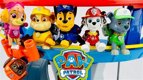 Patrulla Canina En Español Paw Patrol En Torre De Vigilancia Video