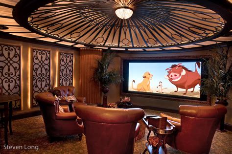 The most crucial part of any kind of home theater system is the equipment for video as well as sound and the av device that connects everything together. titanic themed home theater - Traditional - nashville - by ...
