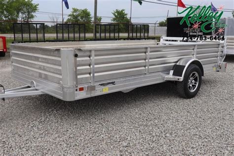 2020 Hillsboro Industries 78x14 Aluminum Utility Trailer Kelley