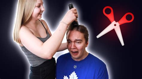 Girlfriend Cuts My Hair Youtube