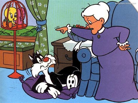 Sylvester And Granny Classic Cartoon Characters Favorite Cartoon