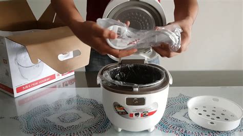 Unboxing Tefal Fuzzy Logic Rice Cooker Rk Youtube