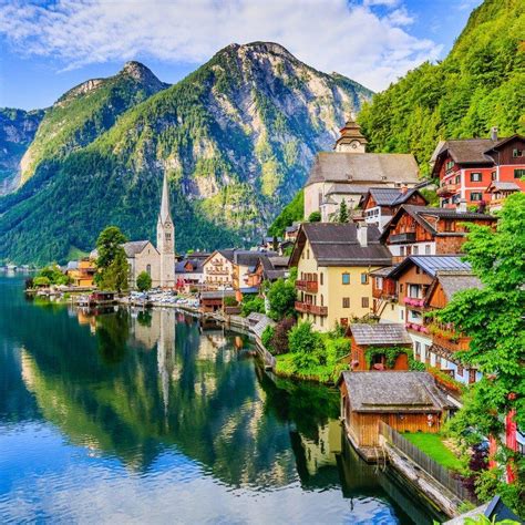 Hallstatt One Of The Most Beautiful Places In Austria Is Growing In