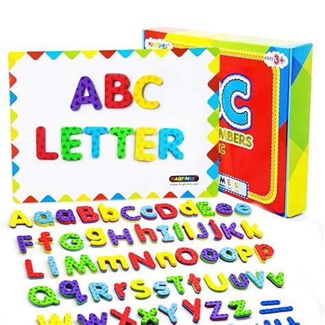Buy Magtimes Magnetic Letters And Numbers For Educating Kids In Fun
