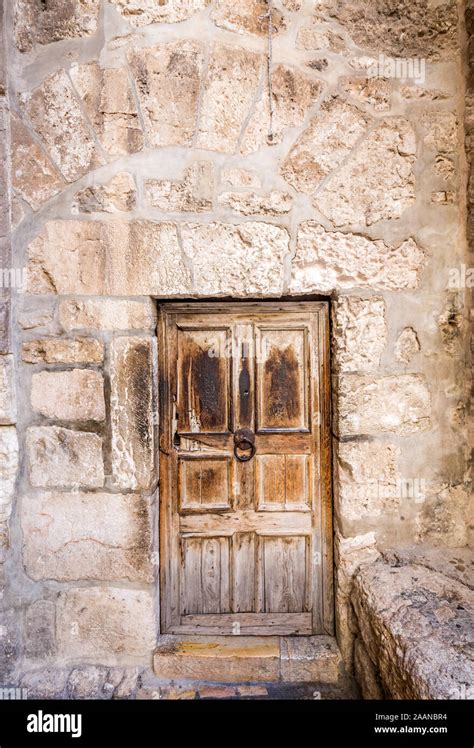 Ancient Door In Jewish In High Resolution Stock Photography And Images