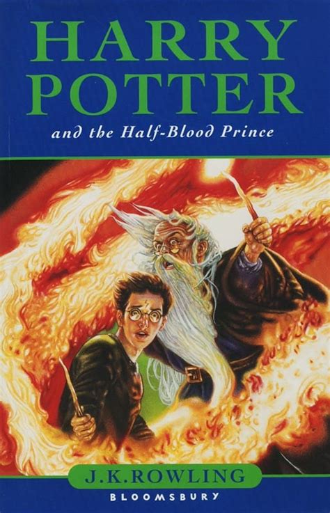 Harry Potter And The Half Blood Prince Uk Harry Potter Book Cover
