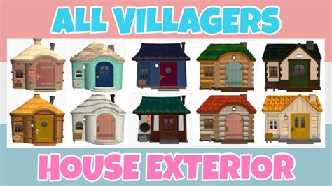 Acnh Villager House Exteriors Crossing Villager Horizons The Art Of