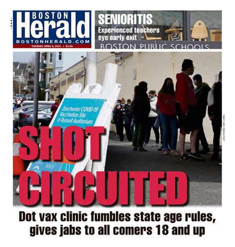 Boston Herald Front Page Gallery
