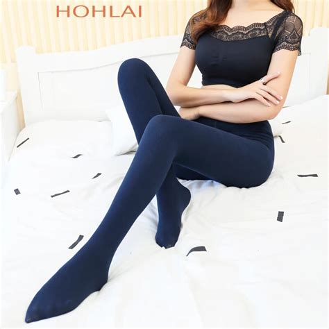 autumn winter vertical cotton warm stretchy tights pantyhose for women comfortable elastic big