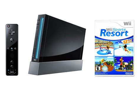 Buy Nintendo Wii Console Black With Wii Sports Resort Renewed Online