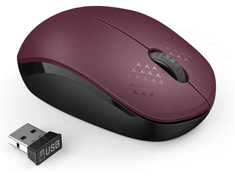 Seenda Upgrade Wireless Mouse 24g Noiseless Mouse With Usb Receiver
