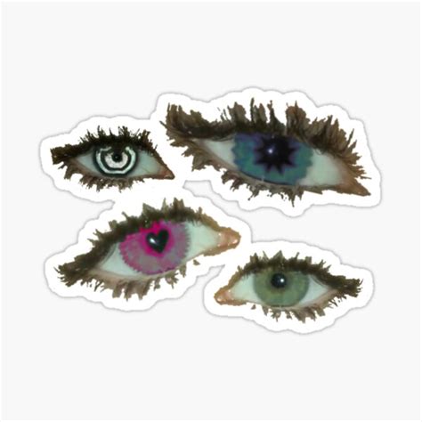 Dreamcore Eyes Sticker For Sale By Yoohoo XoErica Redbubble