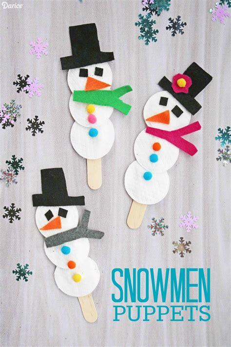 20 Easy Snowman Crafts For Kids