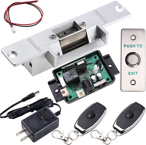 Uhppote Door Access Control Kit With Electric Strike Lock Remote