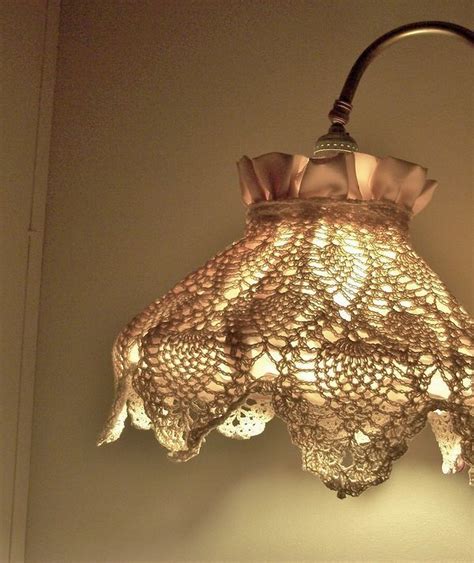 Grab Some Simple Doilies For This Beautiful Decor Idea Rustic Lamp
