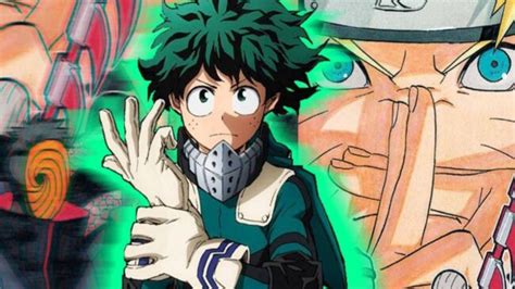 My Hero Academia Deku More And More Like Naruto Here Is His Attempt
