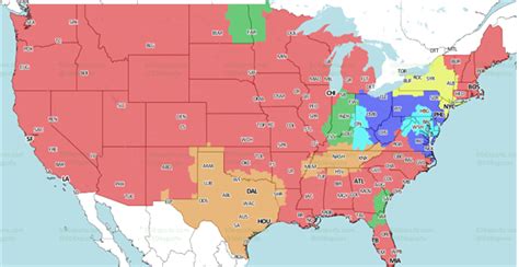 New England Patriots Miami Dolphins Coverage Map