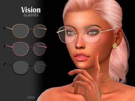 Vision Glasses By Suzue At Tsr Sims 4 Updates