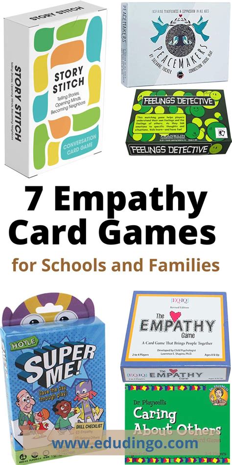 7 Empathy Card Games For Schools And Families Games For Middle
