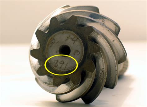 Figure 11 Gear Set Number On Pinion Gear