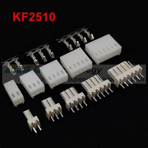 50setslot Kf2510 2 12 2510 254 Mm Connector 50pcs Pin Header 50pcs