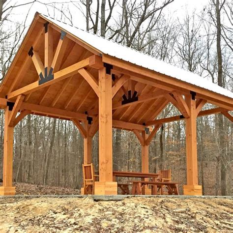 The Thick Timber Toledo Wood Pavilions Options 26 L X 20 W Douglas