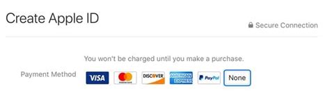 How to create an Apple ID without a credit card? - AppleToolBox