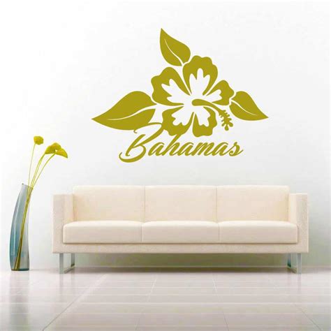 Use clear, white or perforated car window stickers to draw attention to your business. Bahamas Tropical Hibiscus Flower Vinyl Car Window Decal ...