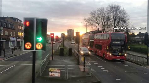 Full Route Visual London Bus Route 278 Ruislip Station To Heathrow