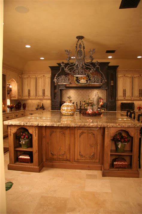 Compared to our traditional style cabinet doors, old world doors offer impressive features such as increased thickness, deeper profiles, and wider stiles & rails. Old world Kitchen - Mediterranean - Kitchen - Oklahoma City - by Monticello Cabinets & Doors