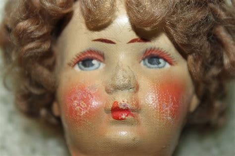 Antique Pre WWll Art Doll Kathe Kruse Type Cloth Painted Face Jointed Doll Antique Price