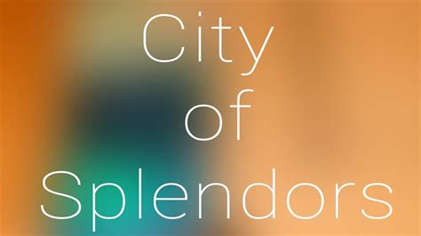 Game Review City Of Splendors Youtube