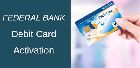 Security pin visa debit cards credit cards bank accounts. How To Activate Federal Bank New Debit card - AllDigitalTricks