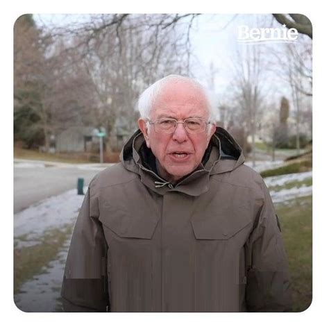 Bernie Sanders I Am Once Again Template