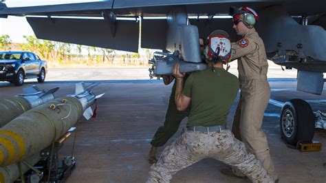 Ordnance Marines Pilots Train With High Explosives Down Under United