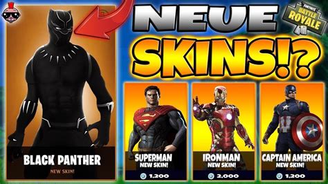 Fortnite can add more skins at any time. SUPERHELDEN SKINS IN FORTNITE!!! Superman, Ironman und ...