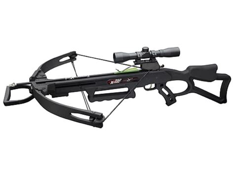 Carbon Express X Force 350 Crossbow Package 4x32 Multi Reticle Scope